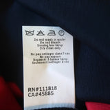 Michael Kors Collection Polka Dot Blouse Navy/Red Size 4 Sleeveless Top NEW