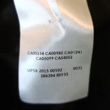 McQ Alexander McQueen Studded Mini Dress Black Crepe Size 38 Short Sleeve