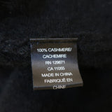 360 Cashmere Pointed-Hem Sweater Black Size Medium Dolman Sleeve Pullover - Celebrity Owned