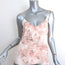 L'Agence Jane Camisole Light Pink Python Print Silk Size Extra Small Tank Top