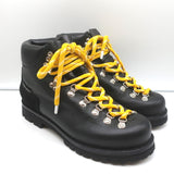 Proenza Schouler Hiking Boots Black Leather & Suede Size 41 Lace-Up Ankle Boots