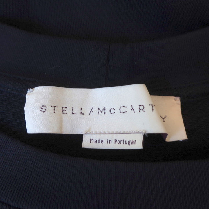 Stella McCartney Swallow Embroidered Sweatshirt Navy Size 36 Crewneck Pullover