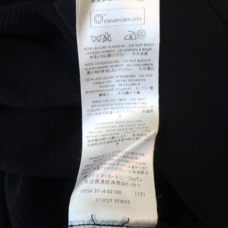 Stella McCartney Swallow Embroidered Sweatshirt Navy Size 36 Crewneck Pullover
