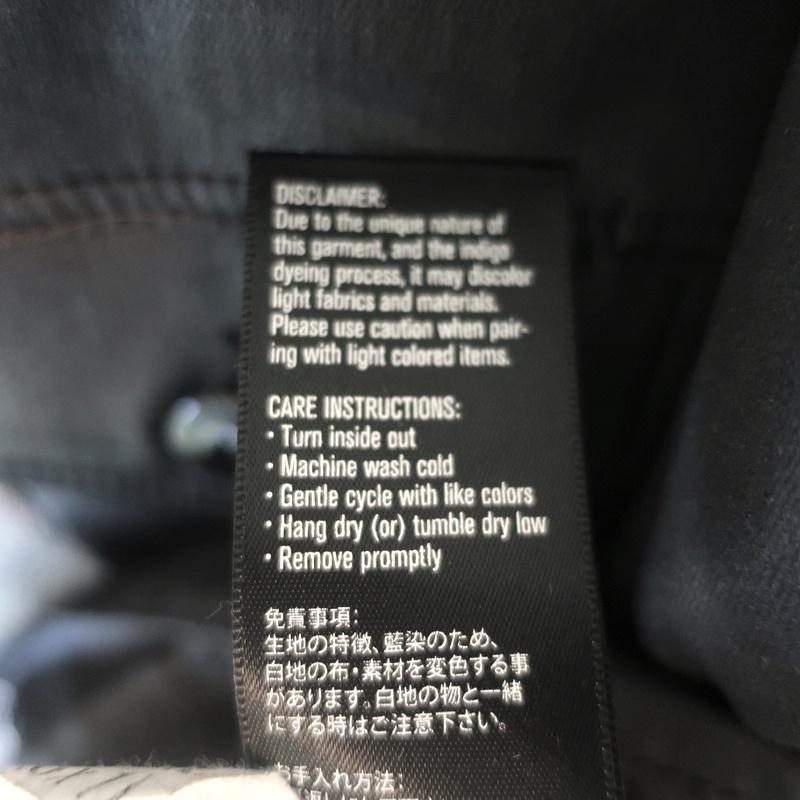 3x1 Coated Denim Jacket Black Stretch Cotton Size Medium - Celebrity Owned
