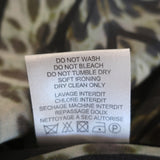 IRO Racerback Tank Top Finn Black Printed Silk Size 36 Sleeveless Blouse