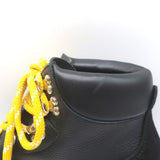 Proenza Schouler Hiking Boots Black Leather & Suede Size 41 Lace-Up Ankle Boots