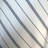 L'Agence Kay Cowl Neck Tank Top White Striped Silk Satin Size Extra Small