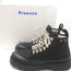 Proenza Schouler City Lug Sole Ankle Boots Black Nylon Size 41