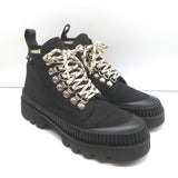 Proenza Schouler City Lug Sole Ankle Boots Black Nylon Size 41