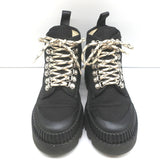 Proenza Schouler City Lug Sole Ankle Boots Black Nylon Size 41