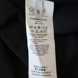 No. 21 Beaded Bird Dress Black Taffeta Size 40 Sleeveless Fit & Flare