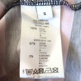 Givenchy Full Moon Striped T-Shirt Pink/Black Size Small Short Sleeve Top