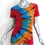 Libertine Take Out Tie Dye T-Shirt Size Small Short Sleeve Top
