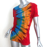 Libertine Take Out Tie Dye T-Shirt Size Small Short Sleeve Top