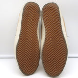 Golden Goose Superstar Sneakers Nude Suede & Gold Metallic Leather Size 37