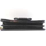 Miu Miu Bow Clutch Black Patent Leather-Trim Velvet Mini Crossbody Bag