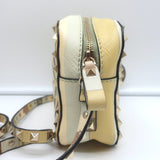 Valentino Rockstud Native Couture 1975 Camera Bag Printed Leather Crossbody