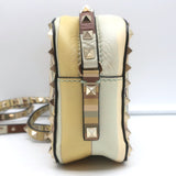Valentino Rockstud Native Couture 1975 Camera Bag Printed Leather Crossbody