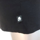 Karl Lagerfeld Embellished Paris Tee Black Cotton Size Medium Short Sleeve Top