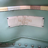 Valentino Rockstud Native Couture 1975 Camera Bag Printed Leather Crossbody