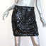 Vince Sequin Mini Skirt Black Size 2