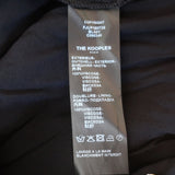 The Kooples Sport Tiered Mini Skirt Black Daisy Print Crepe Size 3