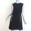 Balenciaga Shoelace-Embellished Dress Black Crepe Size 38 Sleeveless Mini