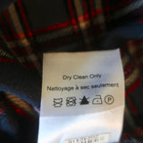 Veronica Beard Top Hawn Navy/Red Plaid Size 4 Flutter Sleeve Blouse