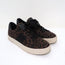 GREATS Royale Knit Low Top Sneakers Dark Brown Leopard Print Size 6