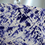 Gryphon Maxi Skirt Blue/White Ripple Print Silk Size Small available at CelebrityOwned.com img_2