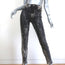 Gucci Acid Wash Skinny Jeans Faded Black Stretch Cotton Size 24