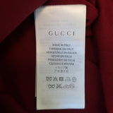 Gucci Dress Red Compact Jersey Size Small Sleeveless V-Neck Sheath available at CelebrityOwned.com img_10