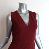 Gucci Dress Red Compact Jersey Size Small Sleeveless V-Neck Sheath available at CelebrityOwned.com img_2
