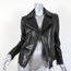 Gucci Knit-Back Leather Biker Jacket Black Size 40 Motorcycle Jacket