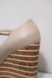 Gucci Striped Wedge Mary Jane Pumps Eilin Cream Leather & Tan Patent Size 38 available at CelebrityOwned.com img_7