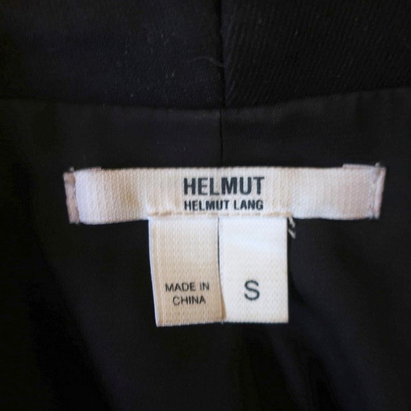 HELMUT Helmut Lang Moto Jacket Hammer Black Stretch Ponte Knit Size Small available at CelebrityOwned.com img_6
