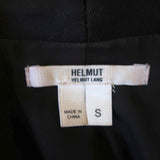 HELMUT Helmut Lang Moto Jacket Hammer Black Stretch Ponte Knit Size Small available at CelebrityOwned.com img_6