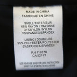 HELMUT Helmut Lang Moto Jacket Hammer Black Stretch Ponte Knit Size Small available at CelebrityOwned.com img_7