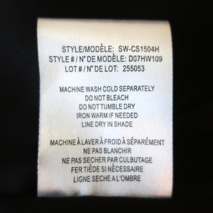 HELMUT Helmut Lang Moto Jacket Hammer Black Stretch Ponte Knit Size Small available at CelebrityOwned.com img_8