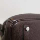 HERMES Birkin 35cm Brown Togo Leather/Palladium Hardware K Stamp-2007 available at CelebrityOwned.com img_10