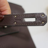 HERMES Birkin 35cm Brown Togo Leather/Palladium Hardware K Stamp-2007 available at CelebrityOwned.com img_12