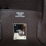 HERMES Birkin 35cm Brown Togo Leather/Palladium Hardware K Stamp-2007 available at CelebrityOwned.com img_14