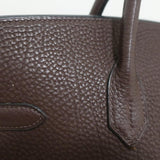 HERMES Birkin 35cm Brown Togo Leather/Palladium Hardware K Stamp-2007 available at CelebrityOwned.com img_6