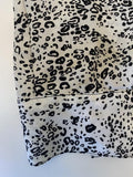 Haute Hippie Return of the Cowl Blouse White Leopard Print Silk Top Size Medium available at CelebrityOwned.com img_11