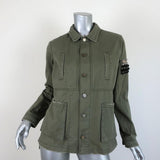 Heartloom Military Jacket Allie Olive Cotton Size Small available at CelebrityOwned.com img_1