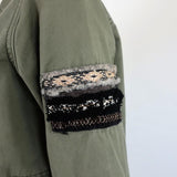 Heartloom Military Jacket Allie Olive Cotton Size Small available at CelebrityOwned.com img_3