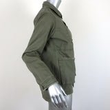 Heartloom Military Jacket Allie Olive Cotton Size Small available at CelebrityOwned.com img_4