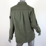 Heartloom Military Jacket Allie Olive Cotton Size Small available at CelebrityOwned.com img_5