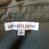 Heartloom Military Jacket Allie Olive Cotton Size Small available at CelebrityOwned.com img_6