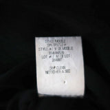 Helmut Lang Asymmetric Draped Blouse Black Lush Voile Size Petite Cap Sleeve Top available at CelebrityOwned.com img_8